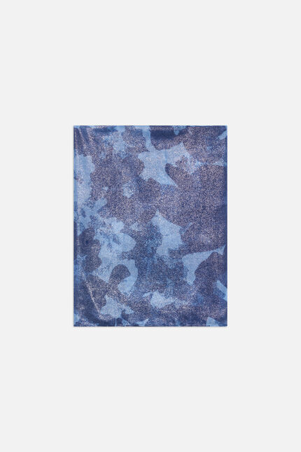 Foulard Louisa bleu fonc&eacute; femme