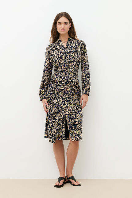 Robe Rosane bleu marine femme