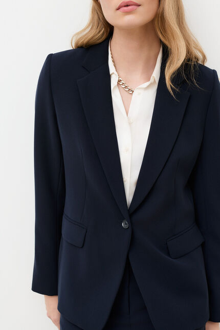 Blazer vantea bleu marine femme