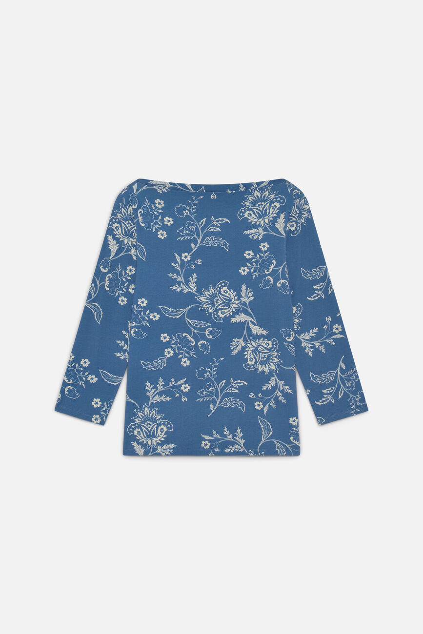 T-shirt Tmousse azzurro donna