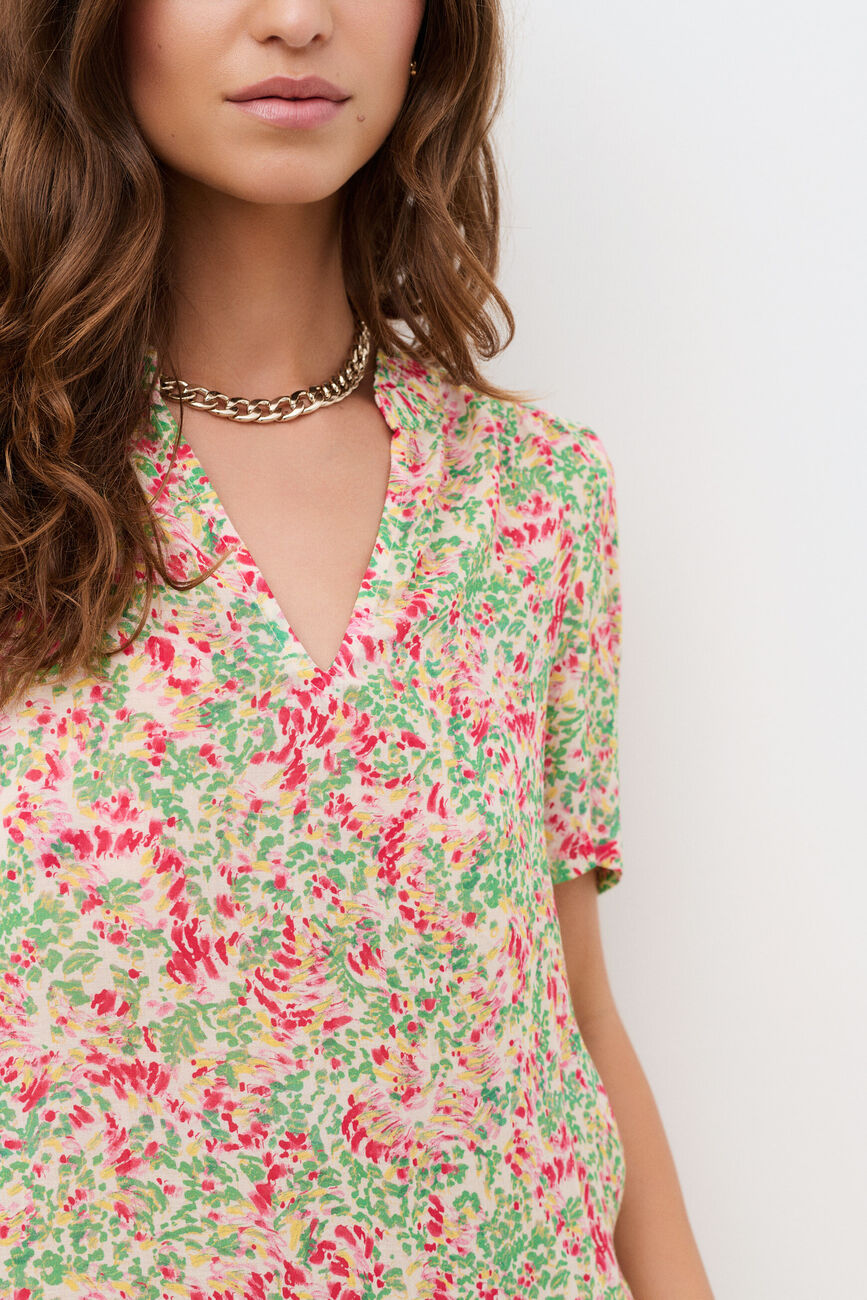 Camicia Chimen verde mela donna
