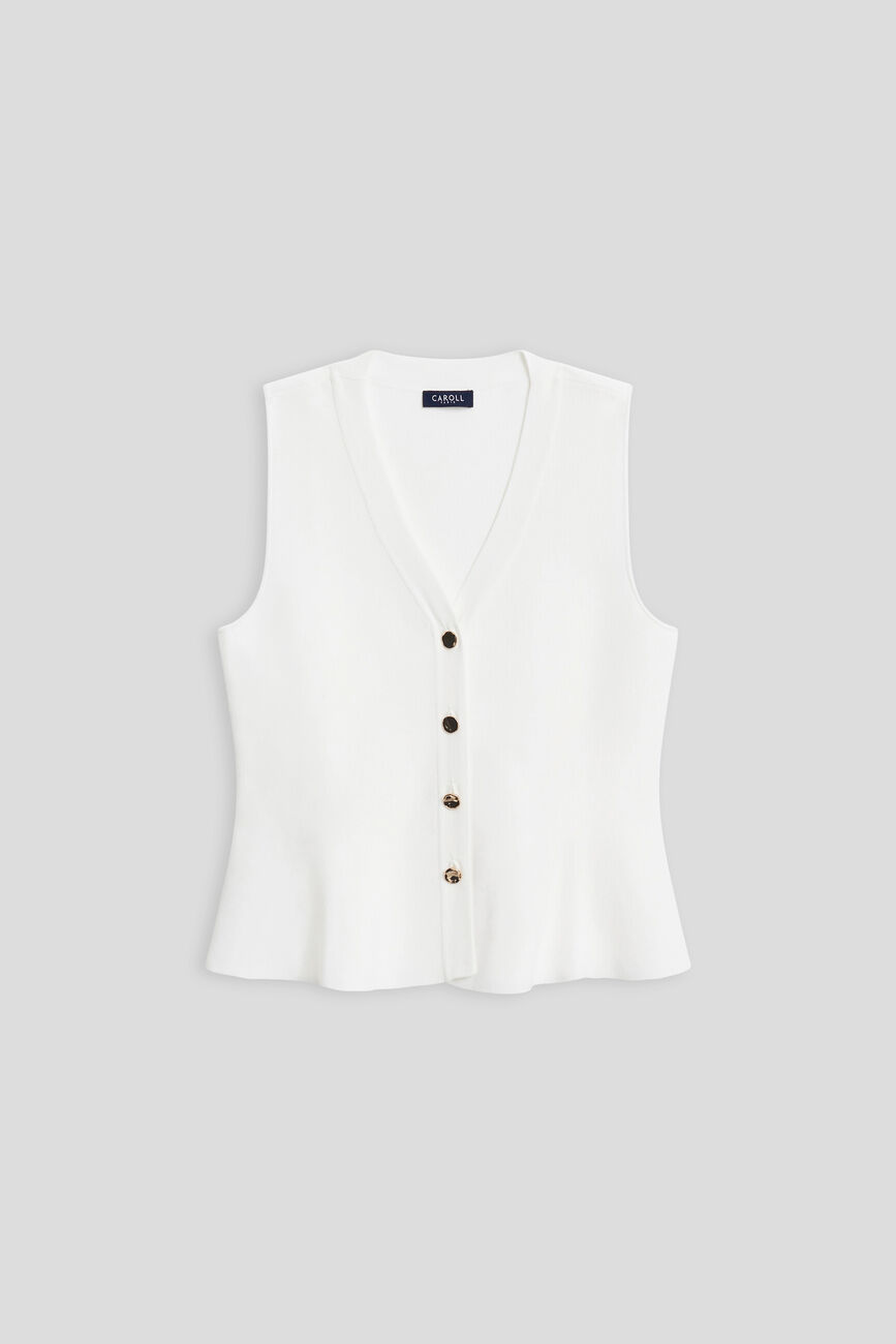 Cardigan Davina cru mulher