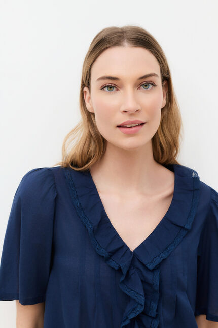 Chemise Candy bleu marine femme