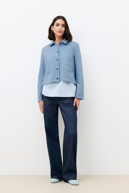 Blouson Vignetta bleu ciel femme