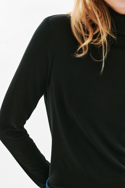 T-shirt Tlili nero donna