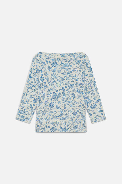 T-shirt Tmousse ecru femme