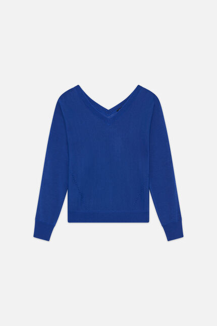 Mcallista sweater electric blue woman