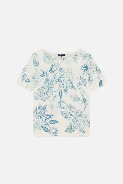 Pull Mlise ivoire femme