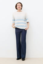 T-shirt Tnavire sky blue woman