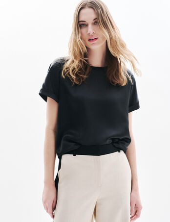 T-shirt Tmargerita noir femme