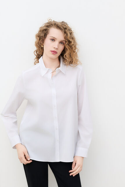 Chemise cbrenda2 blanc femme