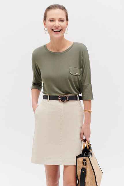 Jupe lazuna b sable femme