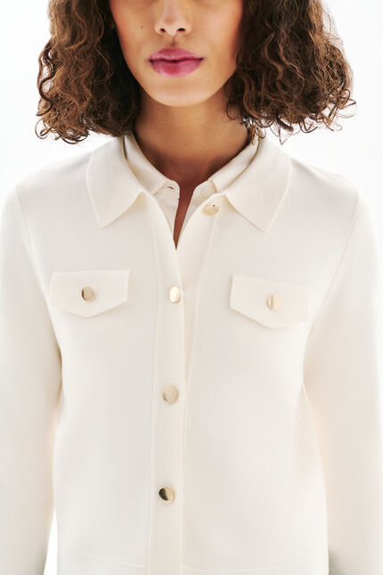 Veste Mflo ecru femme