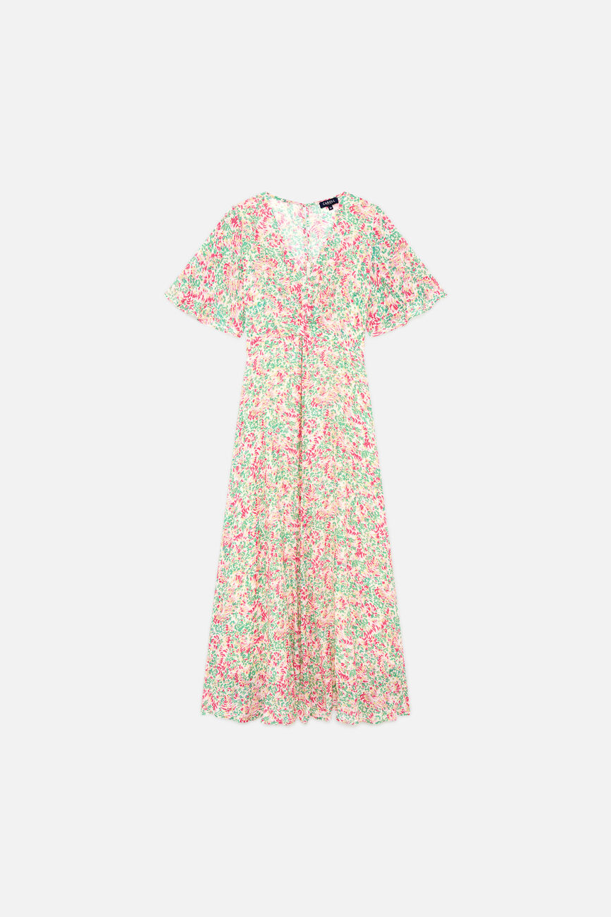 Robe Rbella vert pomme femme