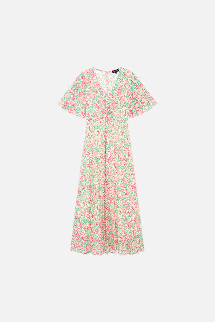 Robe Rbella vert pomme femme