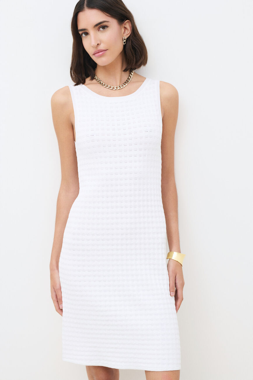 Robe Rmalia blanc femme