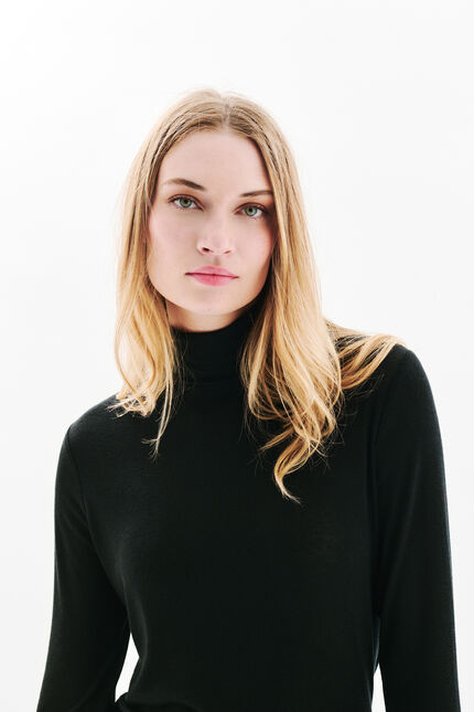 T-shirt Tlili nero donna