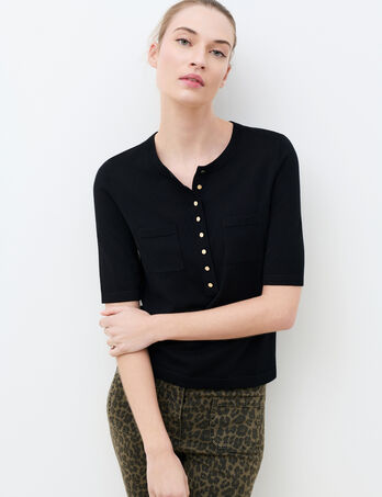 Pull Mconnie noir femme