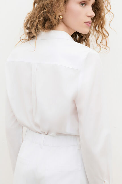 Short Sombrero blanc femme