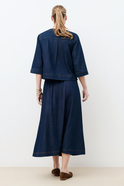 Jupe Jupiter denim double stone femme