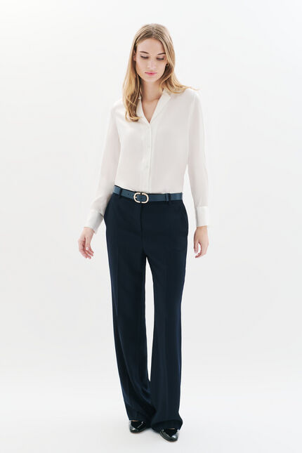 Hose Pclem marineblau damen