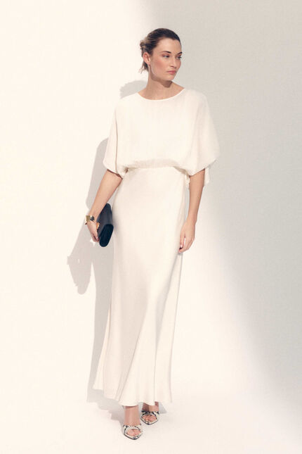 Robe Rcarla ecru femme