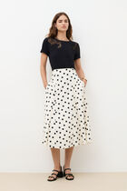 Skirt Jromantique ivory woman