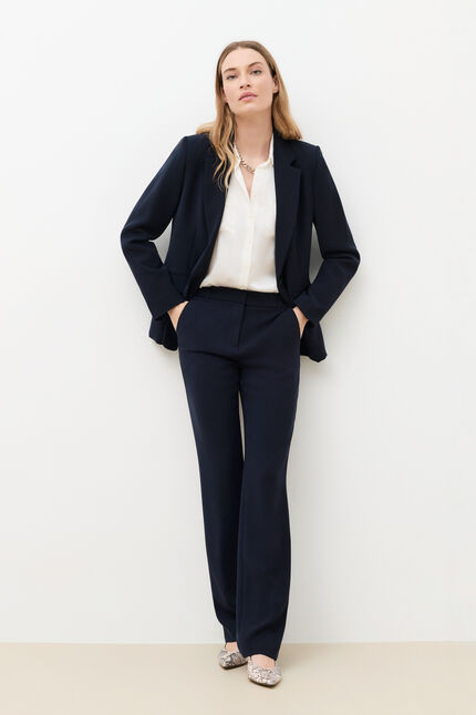 Blazer vantea bleu marine femme