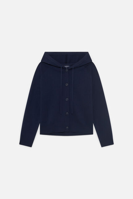 Gilet Monsina bleu marine femme