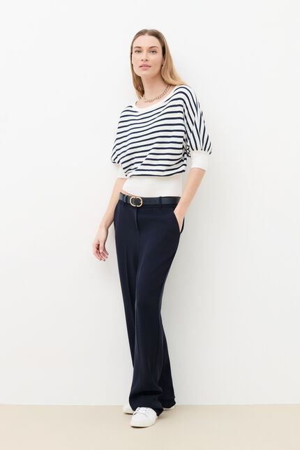 Pull Mjohanna ecru femme