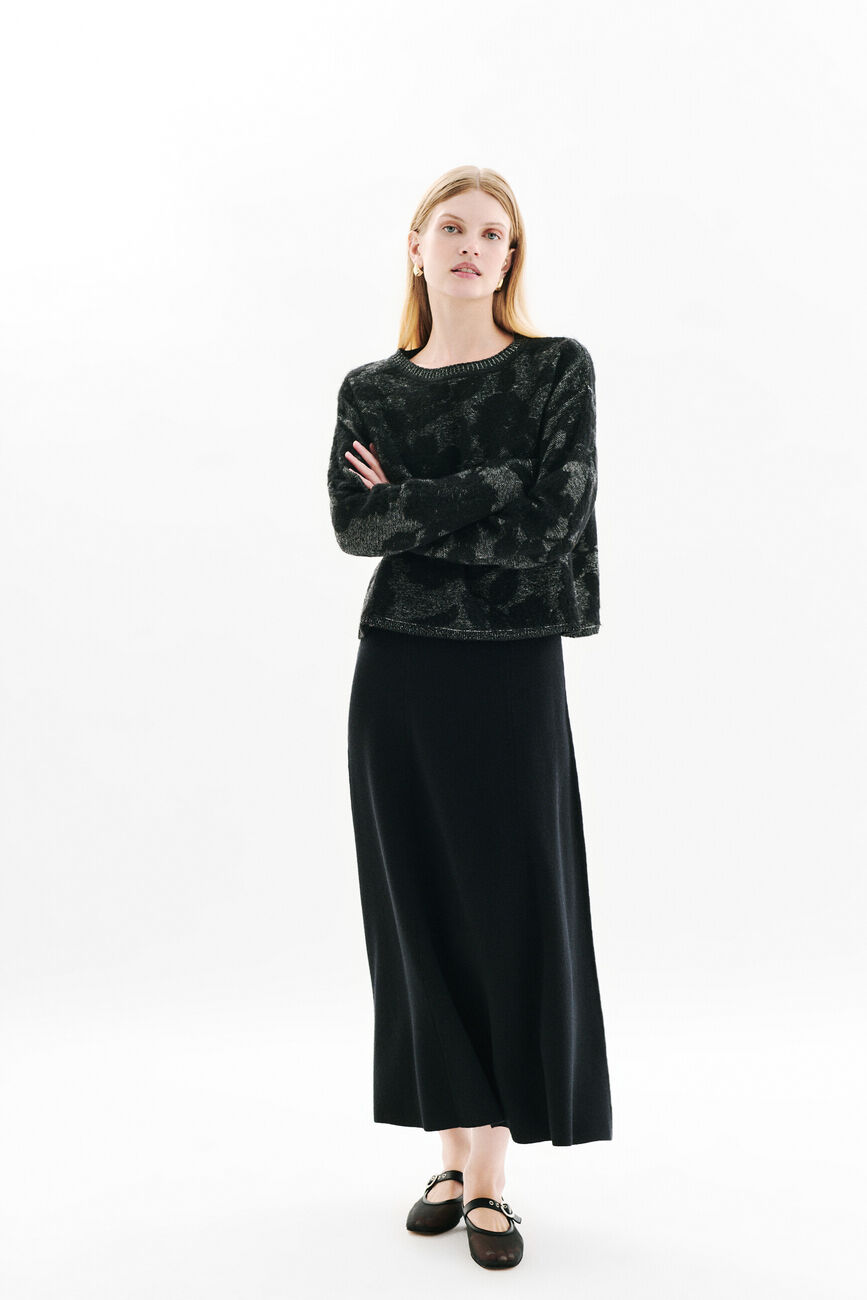 Pull Mflorentine noir femme