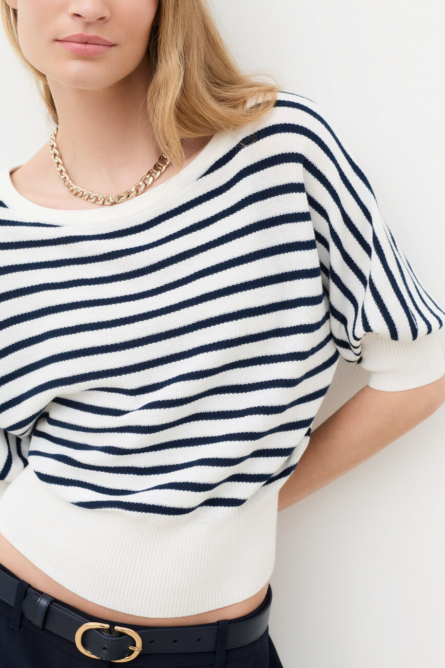 Pull Mjohanna ecru femme