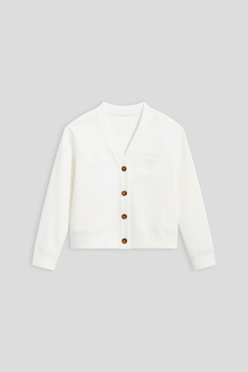Gilet Tcardi ecru femme