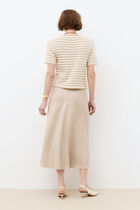 T-shirt Tmidi cognac brown woman
