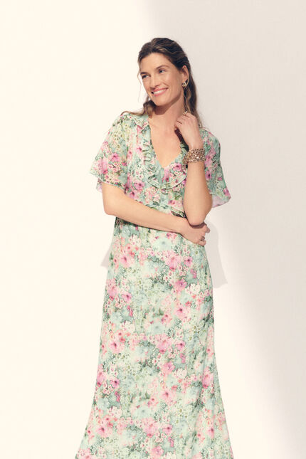 Robe Rcamille vert clair femme