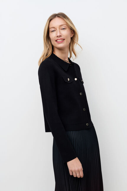 Veste Mflo noir femme