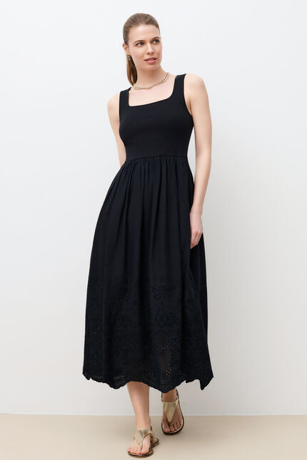 Robe Rvanessa noir femme
