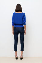 Joan oversized sweater electric blue woman