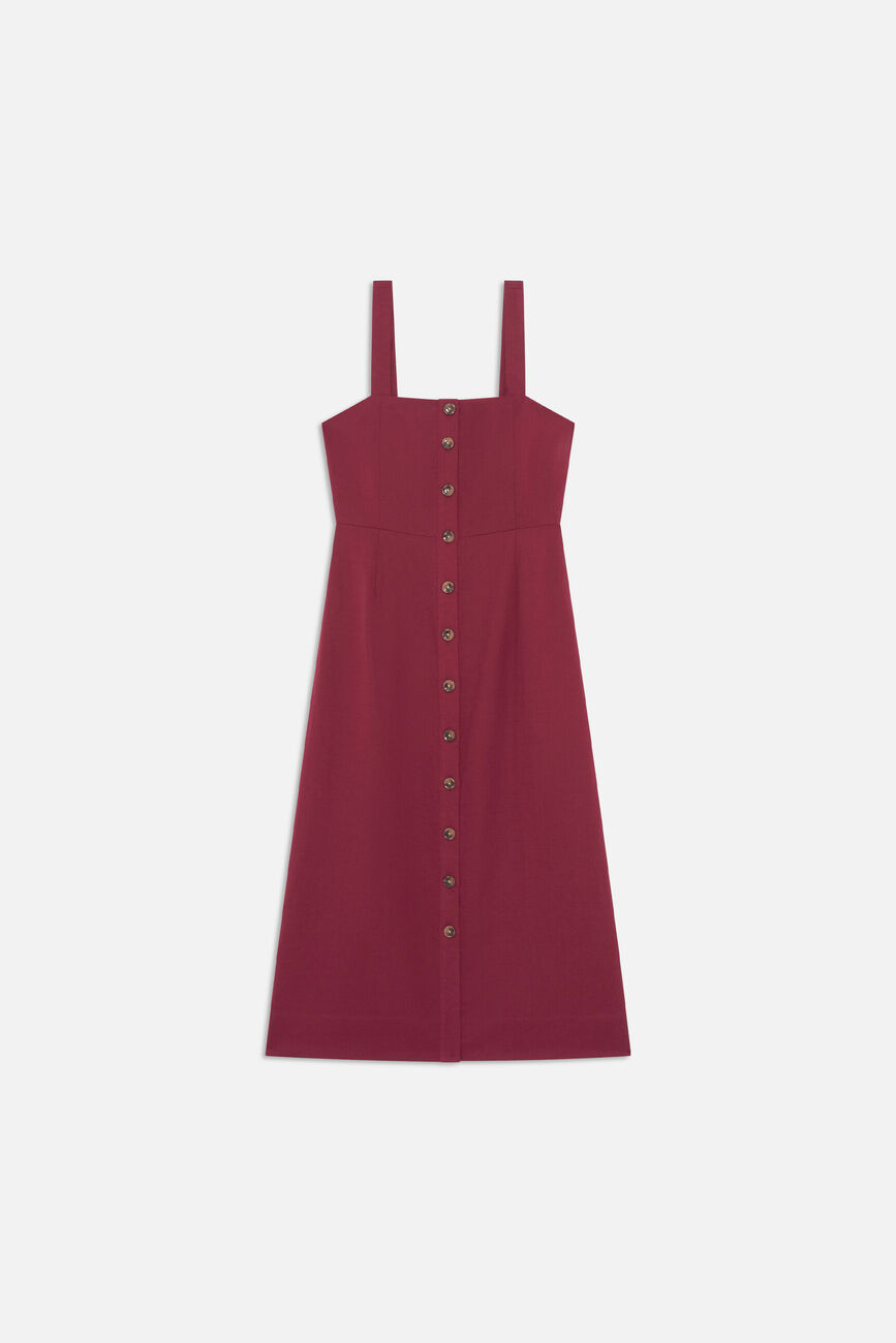 Robe Reve bordeaux femme