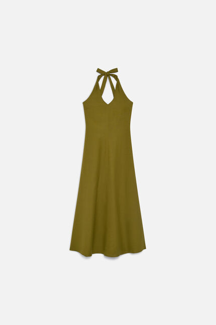 Robe Railey vert olive femme