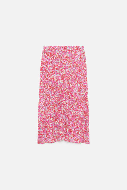 Jupe Jdiane rouge clair femme