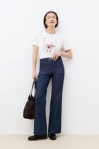 T-shirt Tim-Stamp brown woman