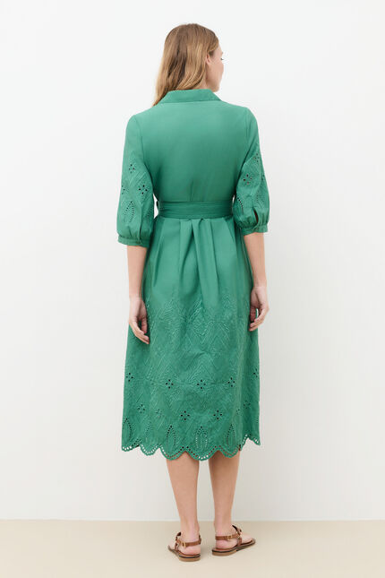Robe Romy vert femme