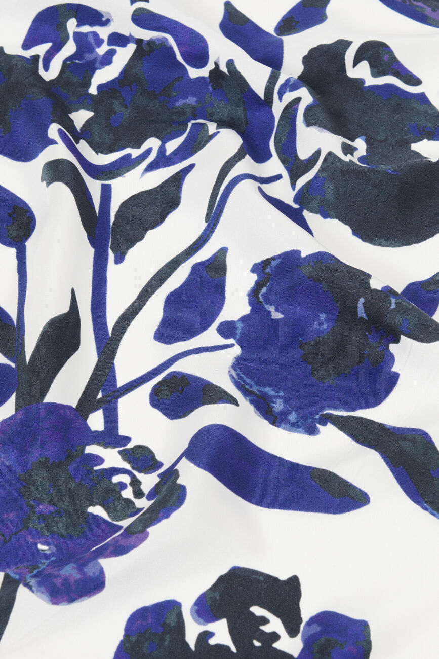Foulard Laetitia 100% seta nero donna