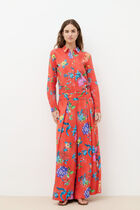 Trousers Patrice Fleurie bright red woman