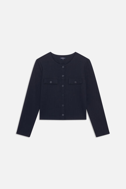 Veste Tzoe bleu marine femme