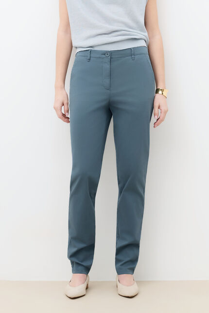 pantalon adelmo vert canard femme
