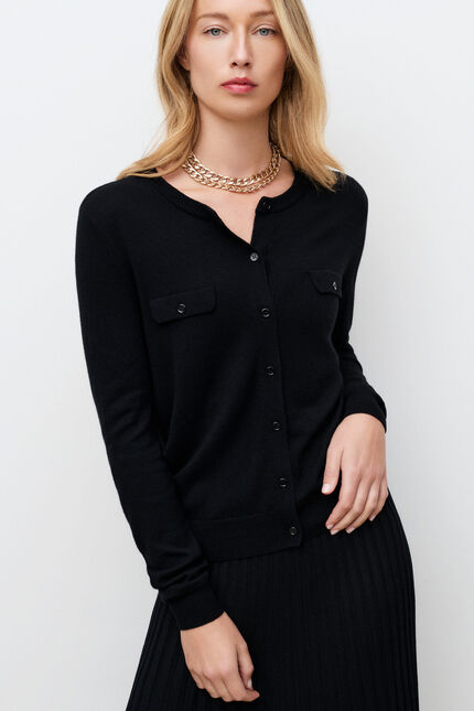 Gilet Mcarola noir femme