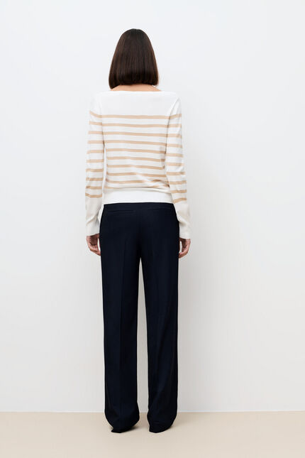 Pull mjulie couleur or femme