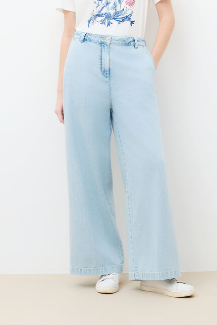 Pantalon Pandidenim bleu ciel femme